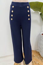 GOLD BUTTON HIGH WAIST TROUSERS (15233138065792)