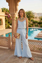HIGH WAISTED FLARE TROUSER