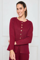 GOLD BUTTON LONG SLEEVE KNITTED TOP (15229467296128)