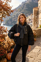 PUFF SLEEVE PADDED JACKET