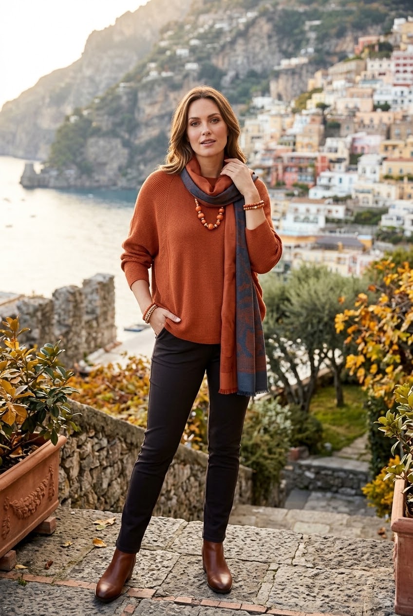 RIB TEXTURED OVERSIZED JUMPER