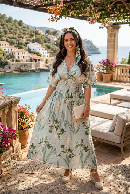 FLORAL PRINT MAXI(MIXED COLOUR PACK)