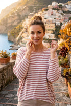 STRIPE LONG SLEEVE TOP
