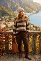 OVERSIZED JAMIE STRIPE KNIT JUMPER