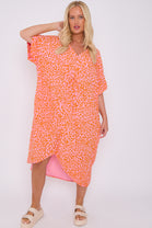 LEOPARD KNOT DRESS (8597077852408) (15154168103296)