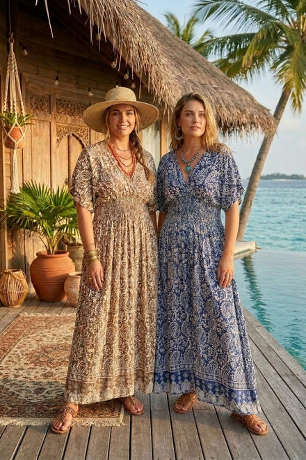 PAISLEY PRINT MAXI(MIXED COLOUR PACK)