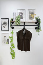 Zip Detail waist coat (15256084840832)