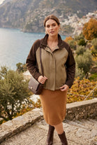 2TONE COLOUR BLOCK JACKET