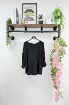 Sleeve button detail top (15258690388352)