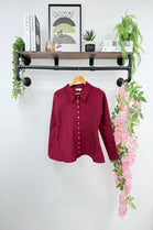 Collar gold button  Knitted top (15262769742208)