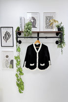 2Tone button detail cardigan (15262552293760)