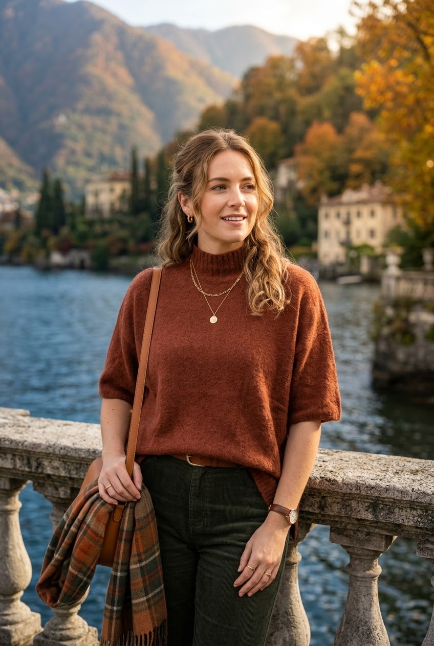 HIGHNECK PLAIN KNIT JUMPER