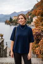 HIGHNECK PLAIN KNIT JUMPER