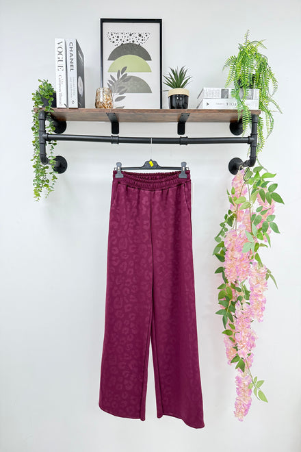 Leopard Print Joggers (15266360590720)