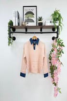 Denim Collar Jumper (15266259501440)