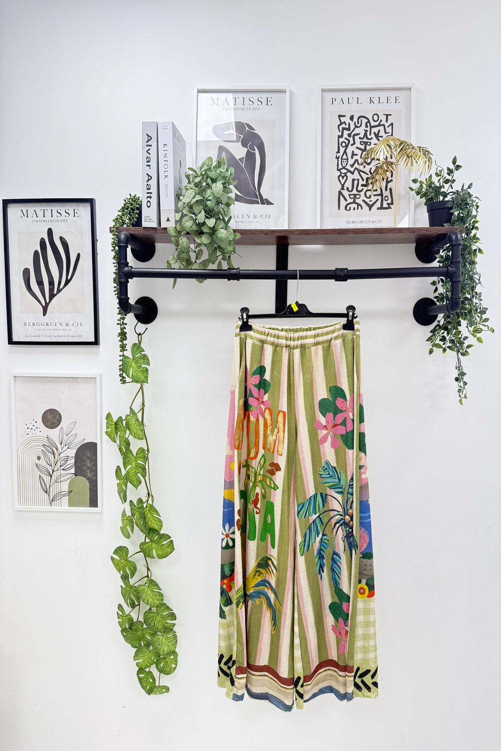 AVA PRINTED LUREX TROUSERS (15273943728512)