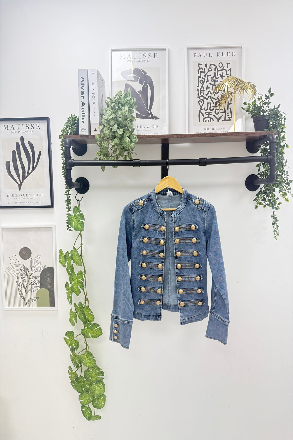 gold button denim jacket (15277831061888)