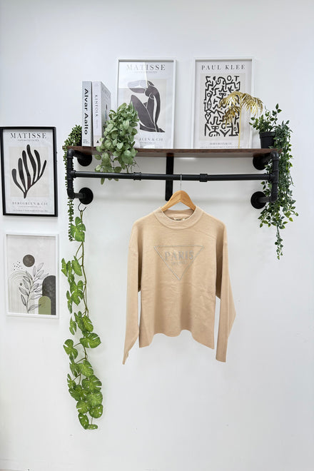 PARIS SLOGAN JUMPER (15287770153344) (15287774642560)