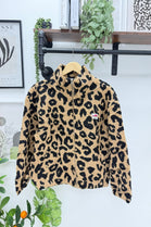 LEOPARD FLEECE ZIP-UP JACKET(MIXED COLOUR PACK)