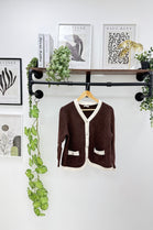 2Tone button detail cardigan (15298894922112)