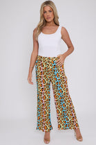 LEOPARD PLEATED TROUSER(MIXED COLOUR PACK) (8268485001464) (8277891121400)