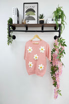 FLORAL 3D CAP SLEEVE JUMPER (15297108443520)