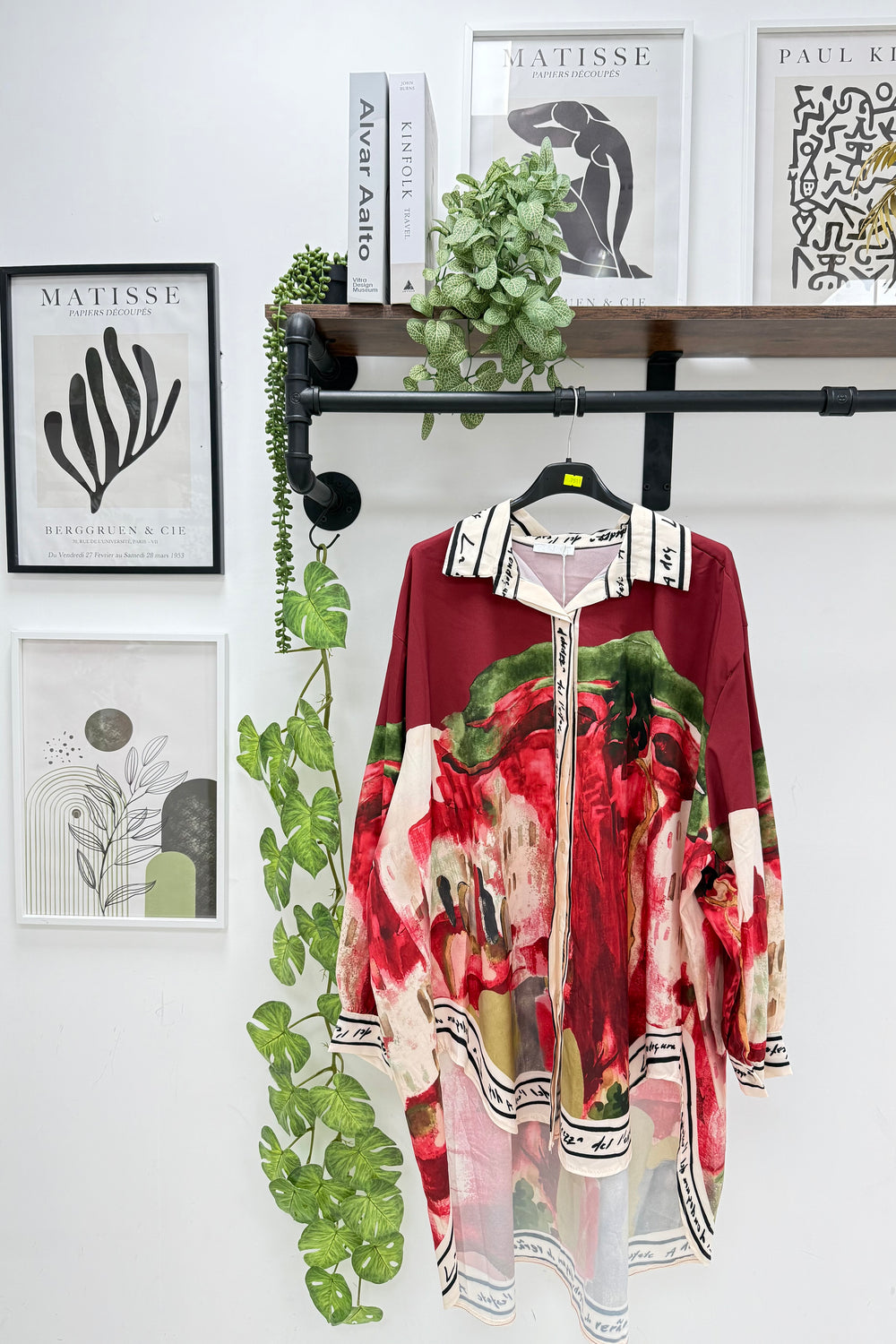 AMALFI PRINTED OVERSIZED SHIRT (Copy) (15302240108928)