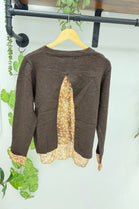BAMBI PRINT SHIRT DETAIL JUMPER