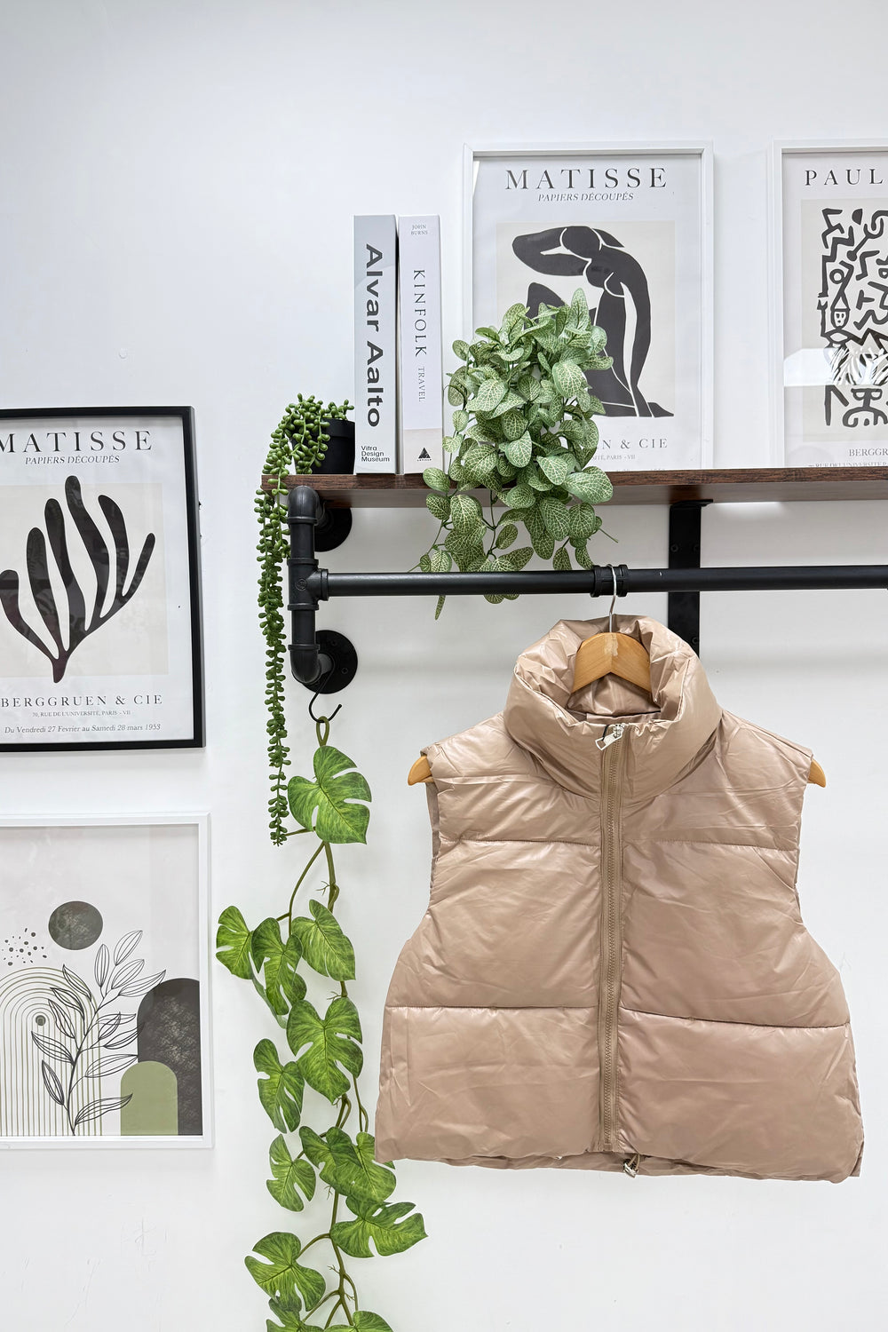 PADDED PUFFA WAIST COAT (15310185726336)