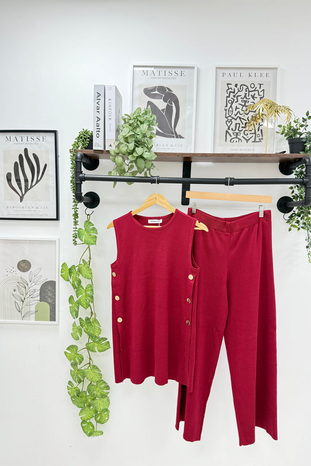 GOLD BUTTON SIDE KNIT LOUNGE (15310297399680)