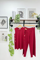 GOLD BUTTON SIDE KNIT LOUNGE (15310297399680)