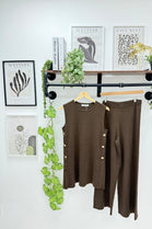 GOLD BUTTON SIDE KNIT LOUNGE (15310301856128)