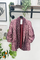 BASIC BAMBI PRINT BLAZER