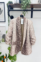 BASIC BAMBI PRINT BLAZER