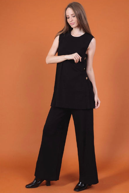 GOLD BUTTON SIDE KNIT LOUNGE (Copy) (15310300774784)