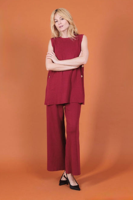 GOLD BUTTON SIDE KNIT LOUNGE (15310297399680)