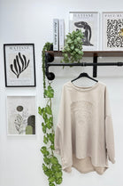 BROOKLYN SLOGAN 3D SWEAT TOP (15313581212032)