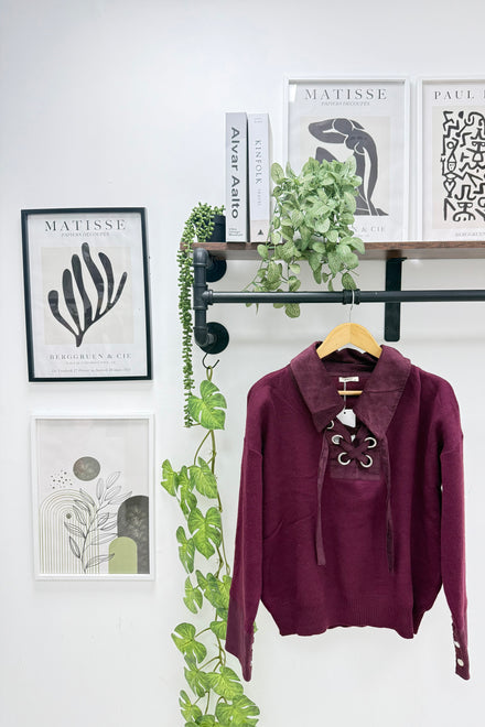 LACE UP NECK JUMPER (15318683746688)