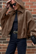OVERSIZED SUEDE JACKET (Copy) (15329374830976) (15340521521536)
