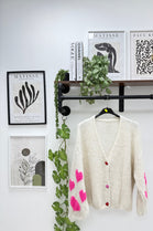 HEART SLEEVE KNIT CARDIGAN (15329551974784)