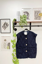 QUALITY GOLD BUTTON JACKET (15330408726912)