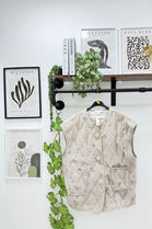 QUALITY GOLD BUTTON JACKET (15330411053440)