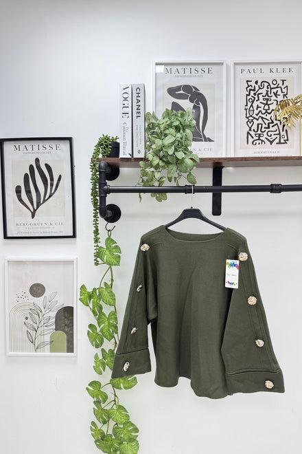 DETAIL BUTTON SLEEVE JUMPER (15329615282560)