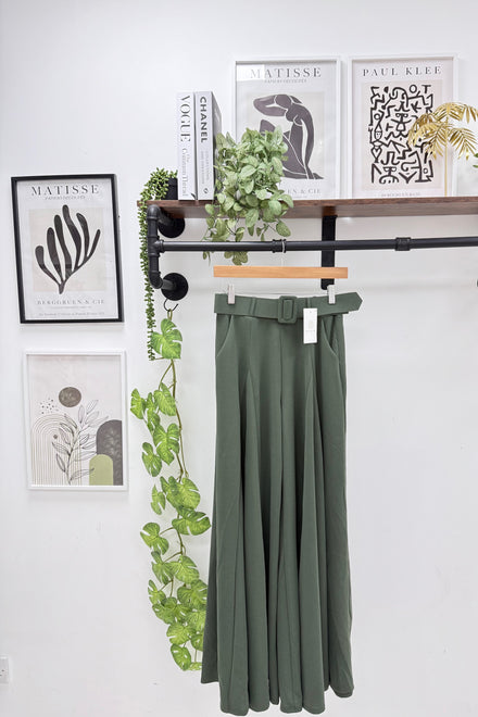 BELTED WIDE LEG TROUSER (15330432680320)
