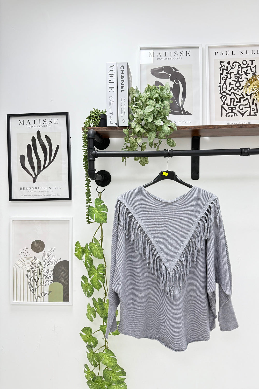 FRINGED KNITTED JUMPER (15329542635904)