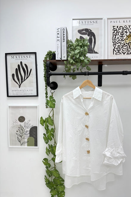 SHELL BUTTON DETAIL SHIRT (15330419442048)