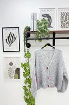 HEART SLEEVE KNIT CARDIGAN (15329676132736)