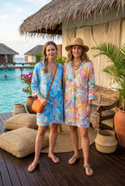 TROPICAL PRINT KAFTAN(MIXED PACK)