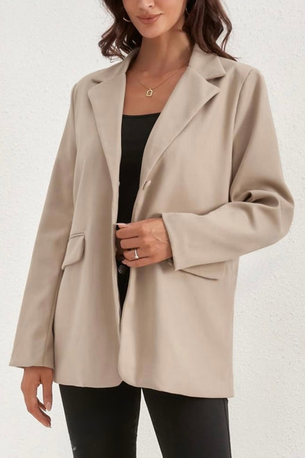SINGLE BREASTED BLAZER (15335656685952)