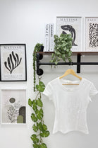 SOFTLINE  STRETCH CAP SLEEVE T-SHIRT (15342520500608)